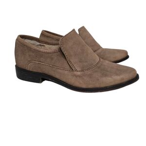 Free People Brown Western Oxford Loafers 7
